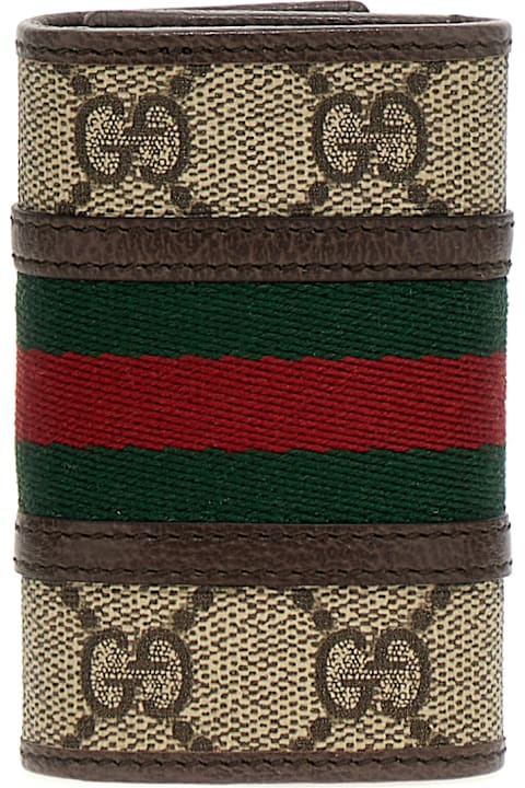 Keyrings for Men Gucci 'ophidia Gg' Keyring