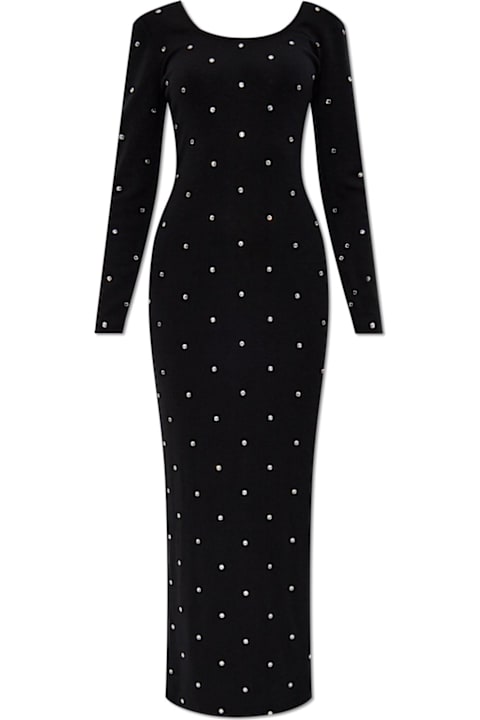 Versace فساتين لـ السيدات Versace Versace Dress With Shimmering Appliqués
