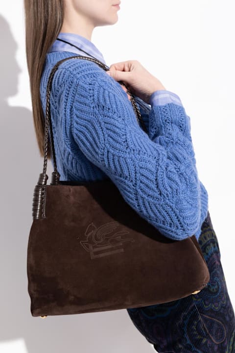 Homeware Etro Etro Suede Shoulder Bag