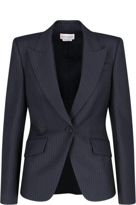 Coats & Jackets for Women Alexander McQueen One-breasted Jacket
