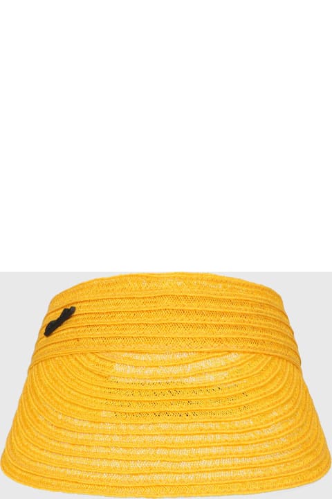 Borsalino Hats for Women Borsalino Lella Visor In Braided Hemp