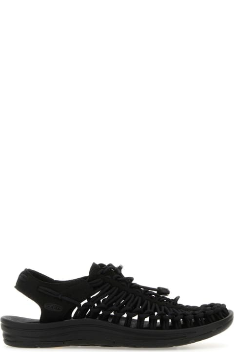 Keen Sandals for Women Keen Black Fabric Uneek Sneakers