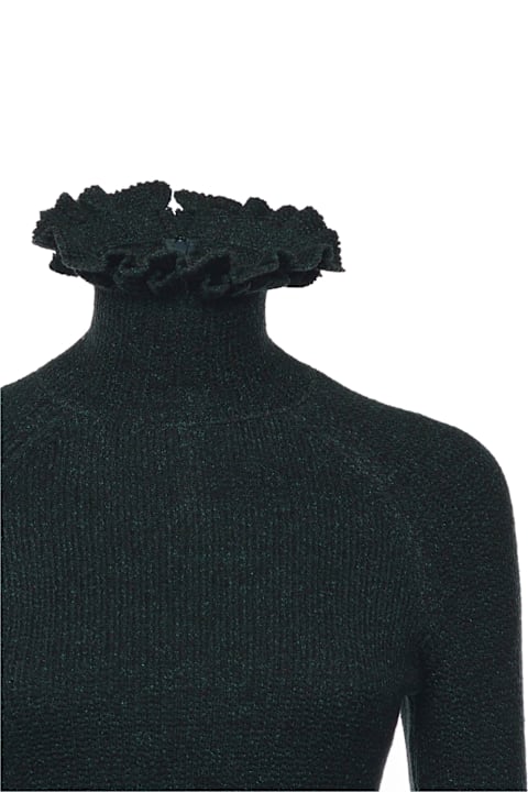Homeware Alaia Turtleneck With Ruffles