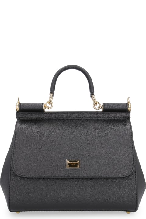 Bags for Women Dolce & Gabbana Sicily Leather Handbag