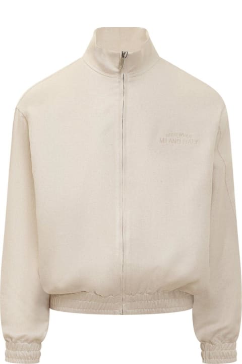 GCDS Coats & Jackets for Men GCDS Zip-up Blend Jacket