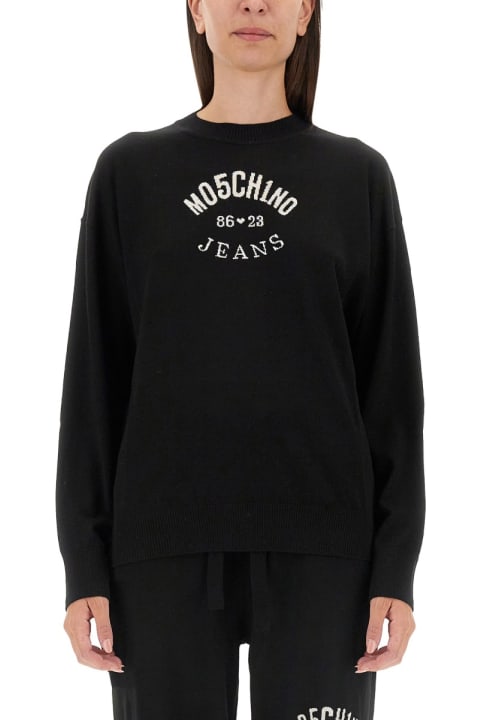 Homeware M05CH1N0 Jeans Jersey With Logo