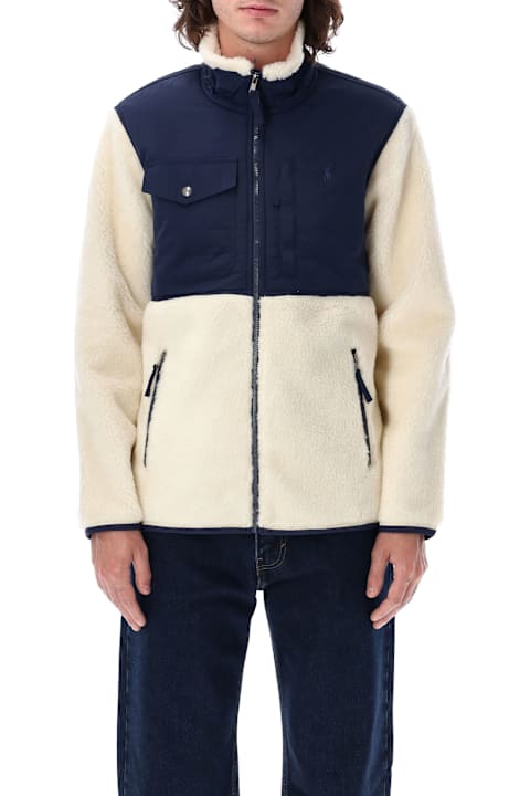 Polo Ralph Lauren معاطف وجواكت لـ القسم الرجالي Polo Ralph Lauren Pile Fleece Jacket