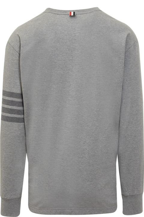 Thom Browne Fleeces & Tracksuits for Men Thom Browne Rugby 4-bar T-shirt