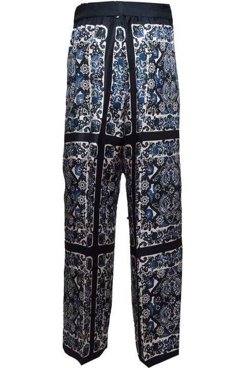 'S Max Mara Clothing for Women 'S Max Mara All-over Printed Drawstring Pants