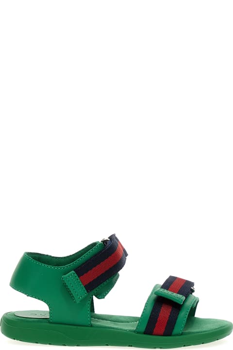 Fashion for Kids Gucci Web Ribbon Sandals