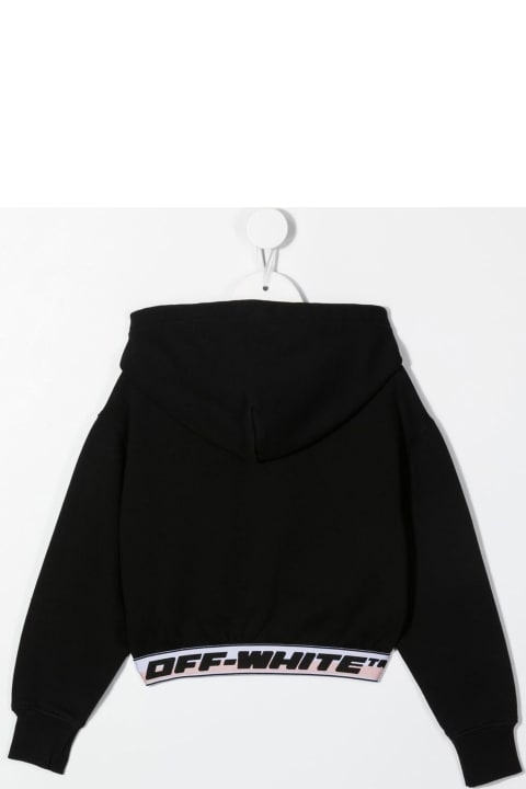 Off-White Topwear for Girls Off-White Off White Sweaters Black