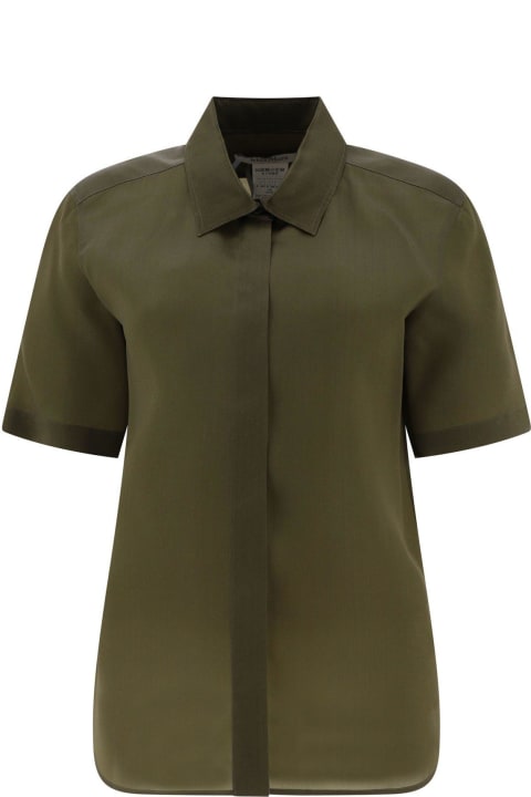 Max Mara Topwear for Women Max Mara Buttoned Short-sleeved Shirt