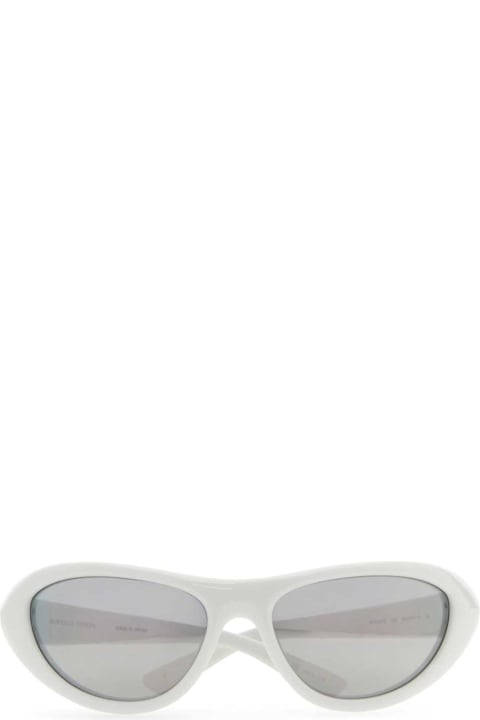 Bottega Veneta Accessories for Women Bottega Veneta White Acetate Sunglasses