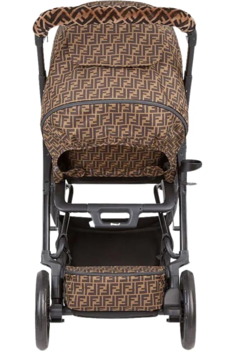Fendi Sale for Kids Fendi Ff Fabric Stroller