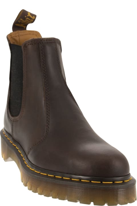 Boots for Men Dr. Martens 2976 Bex Chelsea Ankle Boots In Crazy Horse Leather