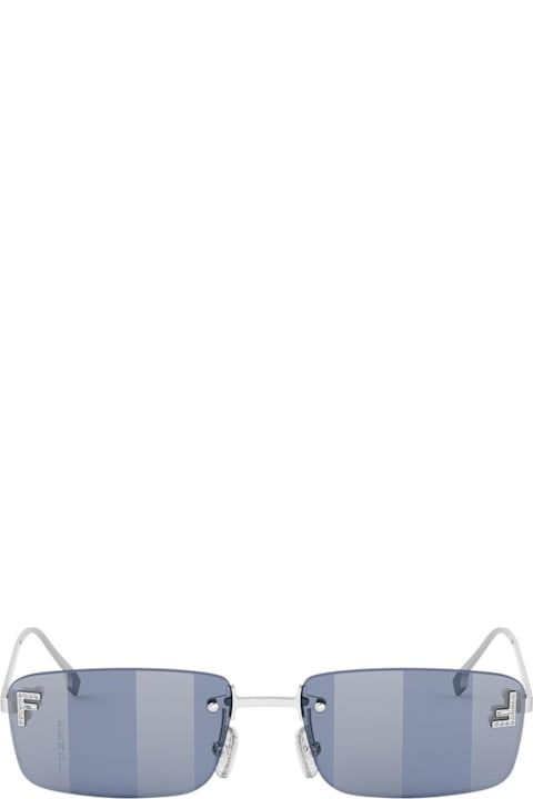 Fendi Eyewear for Kids Fendi Eyewear Fendi Fe4172us Fendi First Crystal 16x Argento Sunglasses