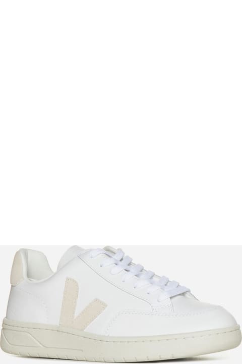 Shoes for Women Veja V-12 Leather Sneakers