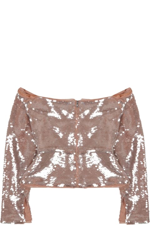 self-portrait for Men self-portrait Sequined Sleeveless Top