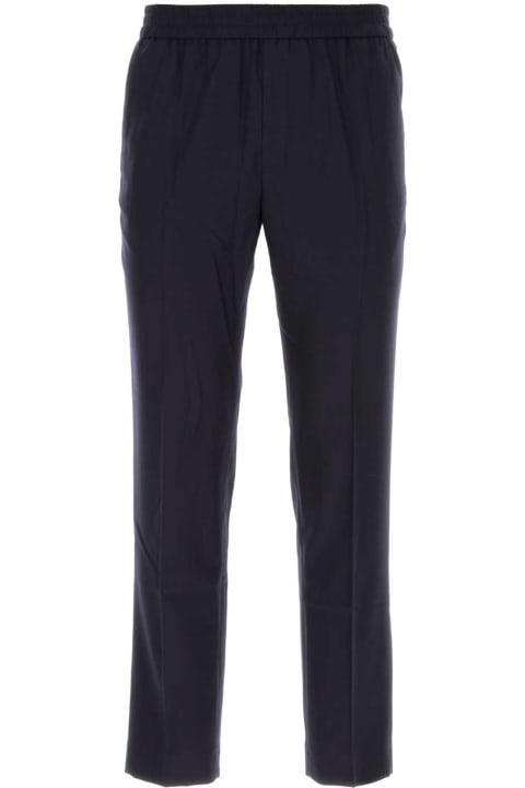 The Harmony Pants for Men The Harmony Midnight Blue Wool Paolo Pant