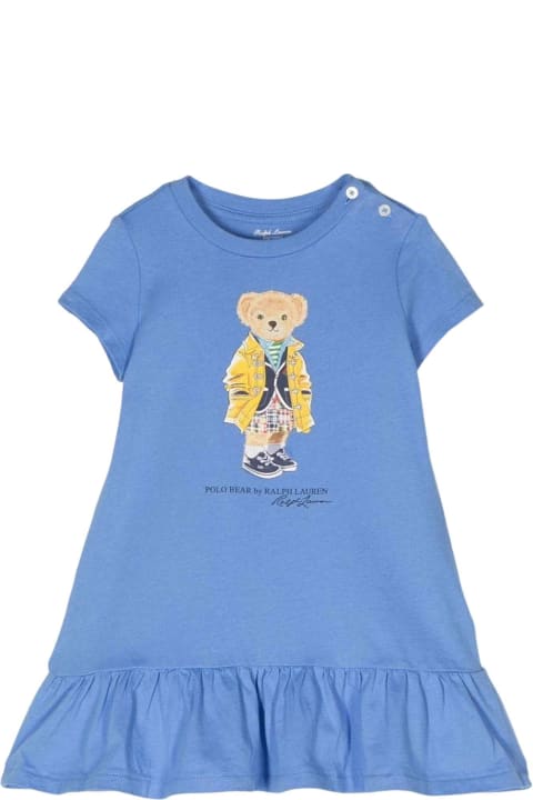 Ralph Lauren Dresses for Baby Girls Ralph Lauren Blue Dress Baby Girl
