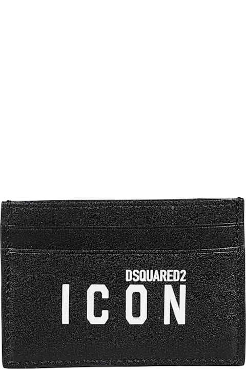 メンズ Dsquared2のアクセサリー Dsquared2 Logo-printed Rectangular Card Holder