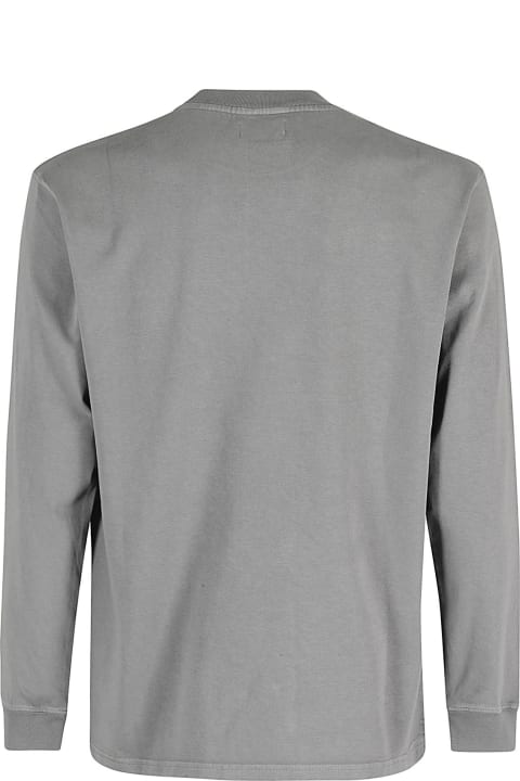 Sweaters for Men Autry Ls T Shirt Main Unisex Heavy Co Stone