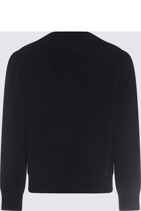 Bottega Veneta for Men Bottega Veneta Black Cotton Knitwear