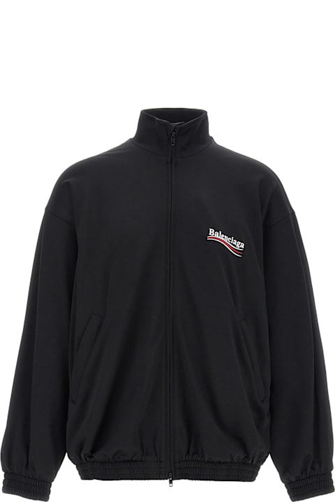 Balenciaga Clothing for Men Balenciaga Logo Embroidery Sweatshirt