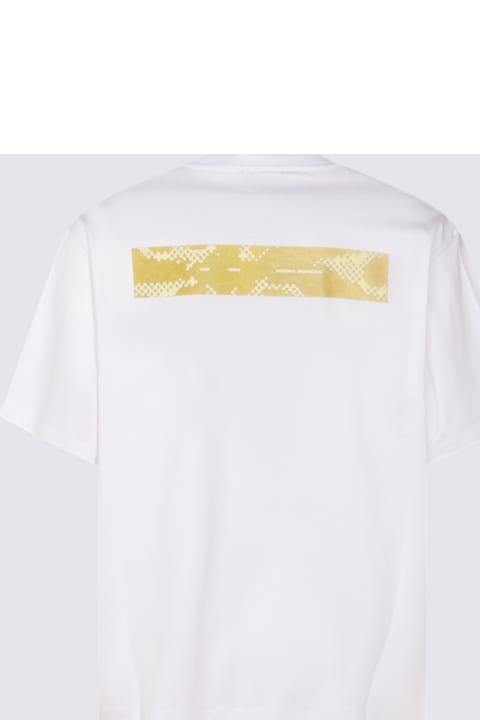 Herno Laminar لـ Women Herno Laminar White Cotton T-shirt