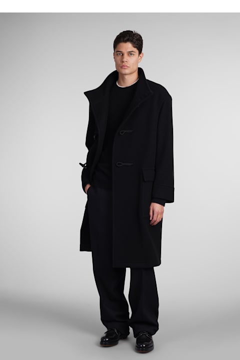 Tagliatore 0205 for Men Tagliatore 0205 Mon Coat In Black Wool