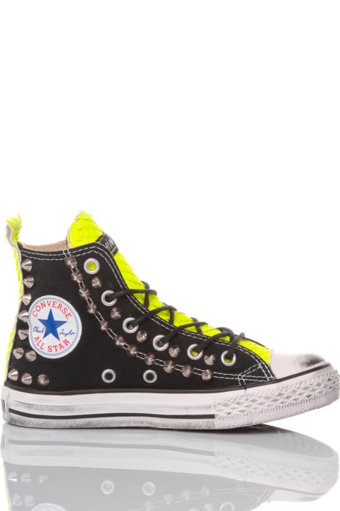 Shoes for Boys Mimanera Converse Junior Fluo Spike Customized Mimanera