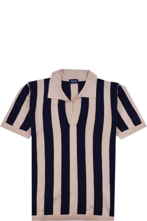メンズ Drumohrのトップス Drumohr Striped Polo Shirt
