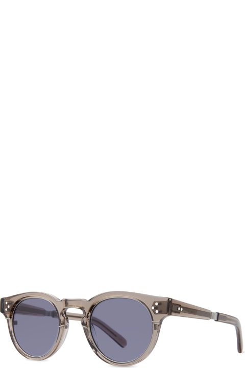 Mr. Leight Eyewear for Men Mr. Leight Kennedy S Grey Crystal-matte Platinum Sunglasses