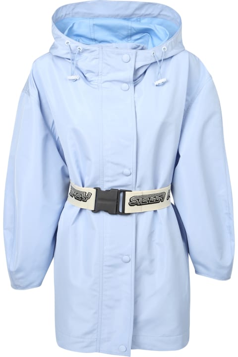 Coats & Jackets for Women Stella McCartney Belted Hooded Jacket