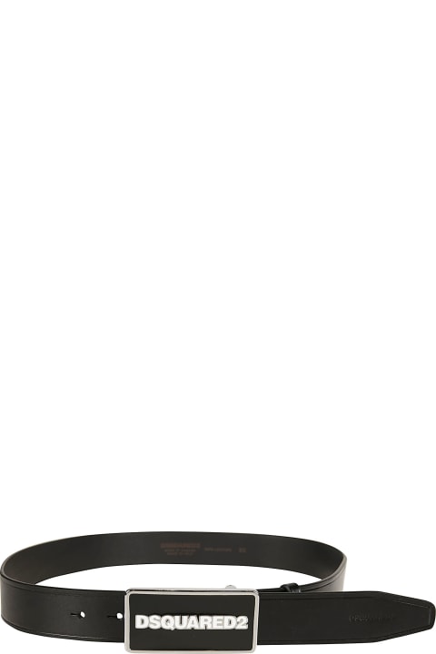 Logo Buckled Belt
