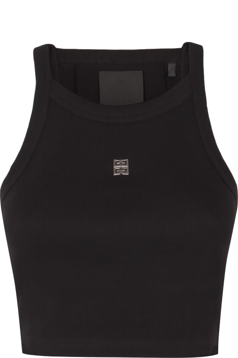 Givenchy Sale for Women Givenchy Cotton Crop Top