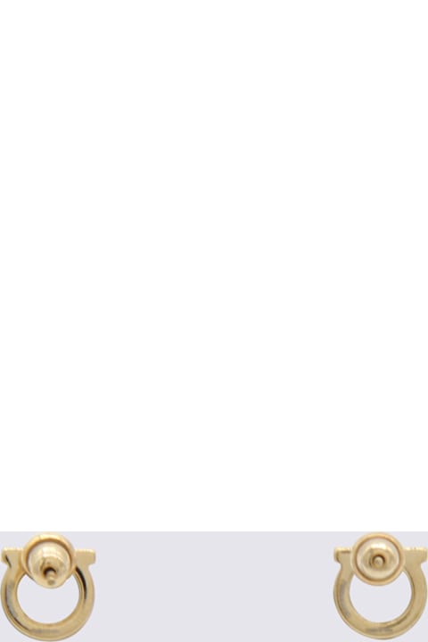 Homeware Ferragamo Gold Brass Earrings