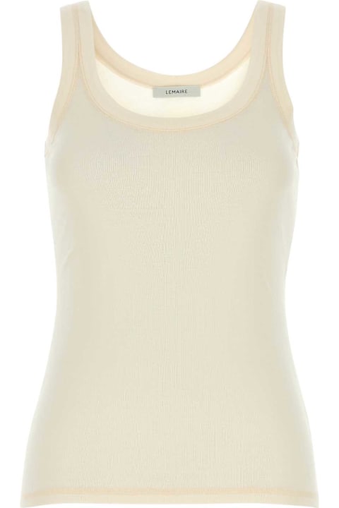 Homeware Lemaire Cream Cotton Tank Top
