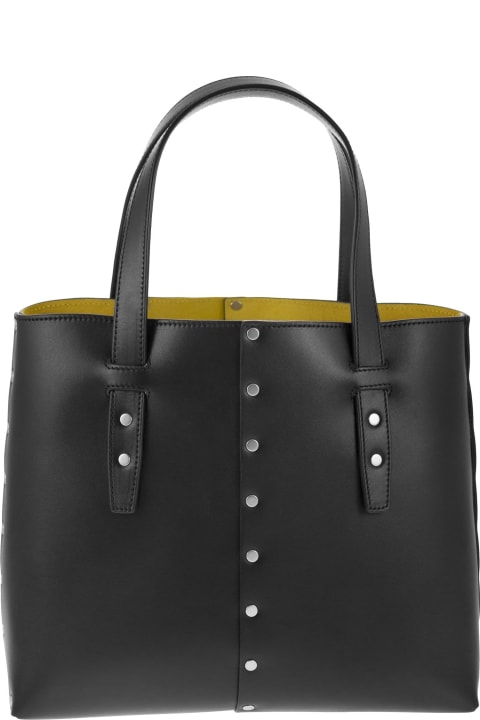 Fashion for Women Fabiana Filippi Leather And Studded Tote Bag