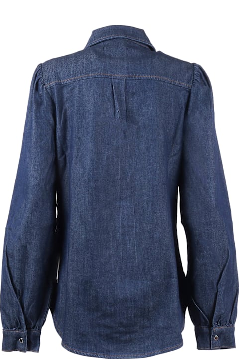 Homeware 7 For All Mankind Puff Sleeves Shirt Halona