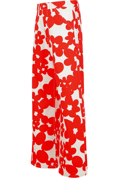 Jeans for Men Marni Red Cotton Jeans