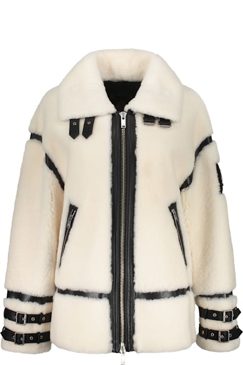 أدوات منزلية Moose Knuckles Golden Prairie Sheepskin Jacket