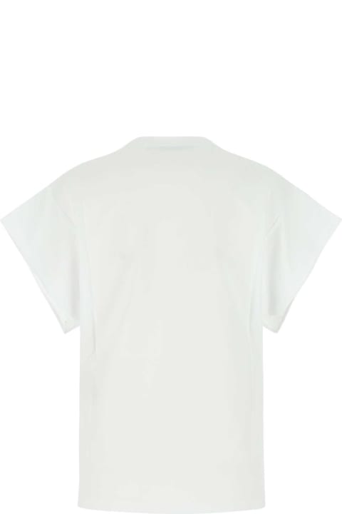Stella McCartney Topwear for Women Stella McCartney White Cotton T-shirt