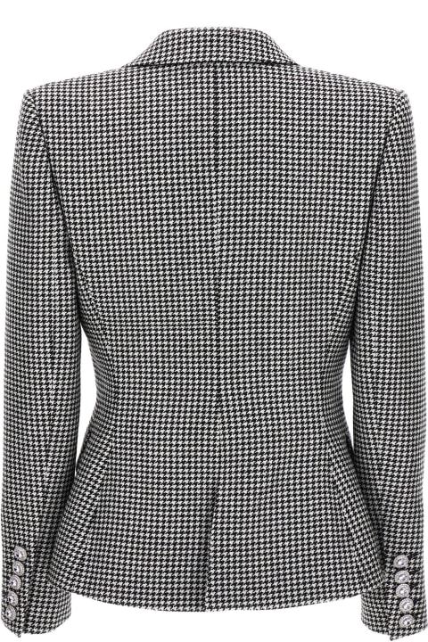 Alexandre Vauthier Coats & Jackets for Women Alexandre Vauthier Double-breasted Houndstooth Blazer