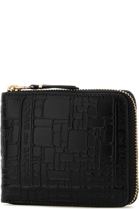 Comme des Garçons Black Leather Wallet