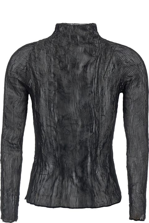 Issey Miyake for Women Issey Miyake 'chiffon Twist-56' Sweater