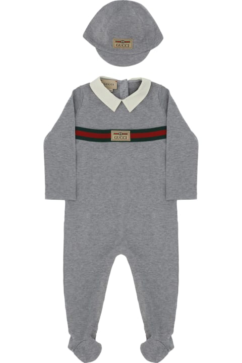 Gucci for Baby Boys Gucci Baby Bodysuit