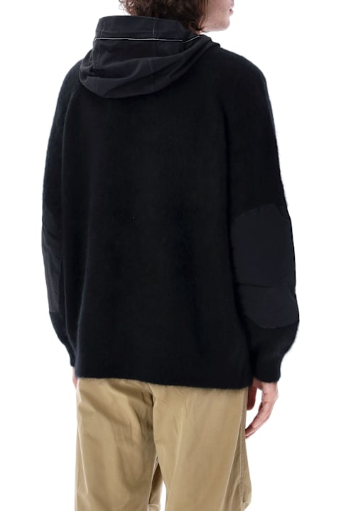 And Wander Fleeces & Tracksuits for Men And Wander 59 Mohair Knit Hoodie