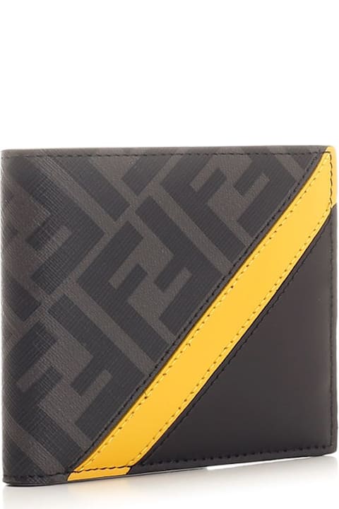 Fendi Wallets for Men Fendi Fendi Diagonal Wallet