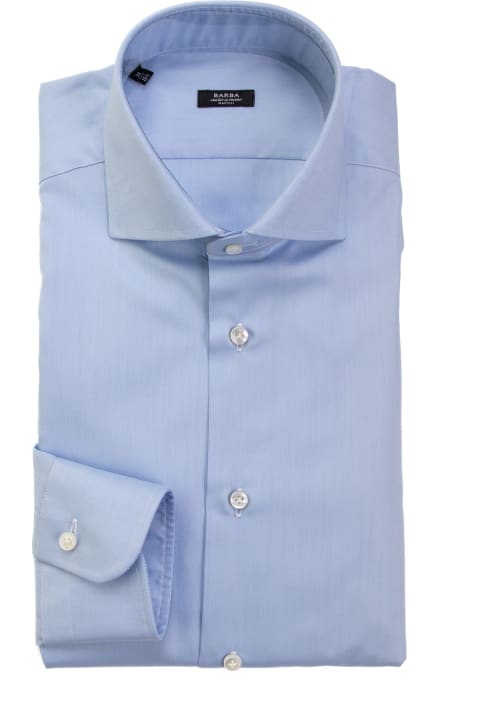 Barba Napoli for Men Barba Napoli Light Blue Long-sleeved Shirt